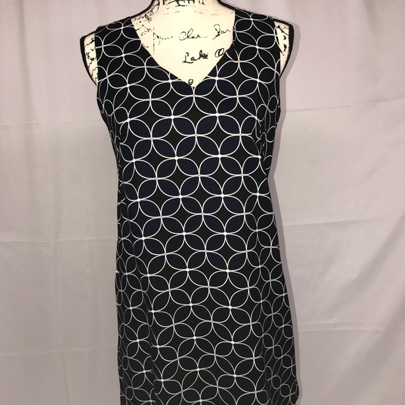 Ann Taylor geometric dress - Picture 1 of 3